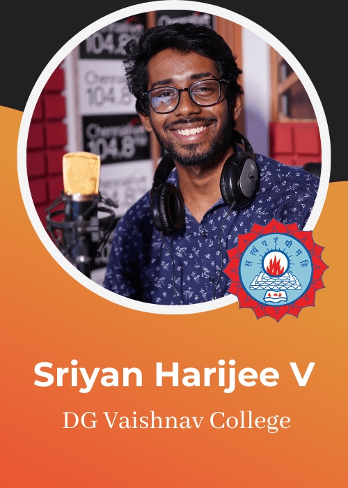 Vote for Sriyan Harijee V